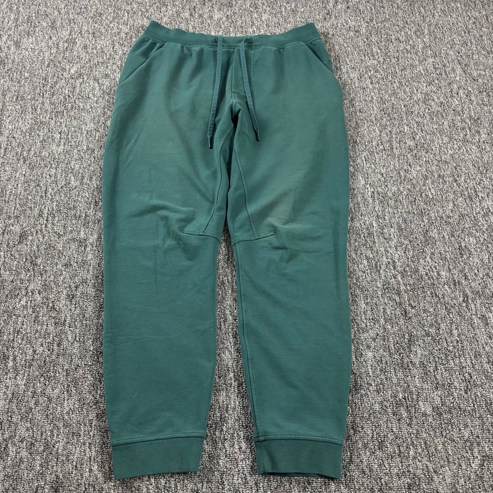 Lululemon City Sweat Athletic Heavyweight Gym Jogger Sweatpants Green Large